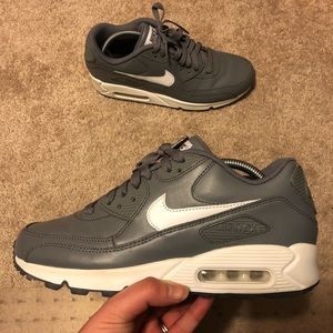 Nike iD Air Max Gray White Custom Women's 10.5